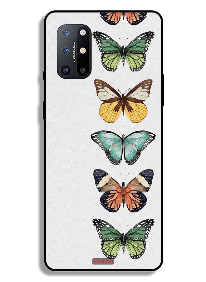 Tolwak OnePlus 8T 5G Protective Case Cover Four Butterflies - Image 2