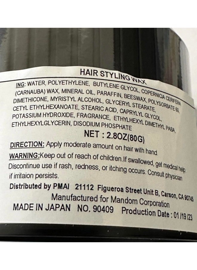 GATSBY - Mandom Gatsby Styling Ultra Hard Type Wax 2.8Oz(80G) - Image 1
