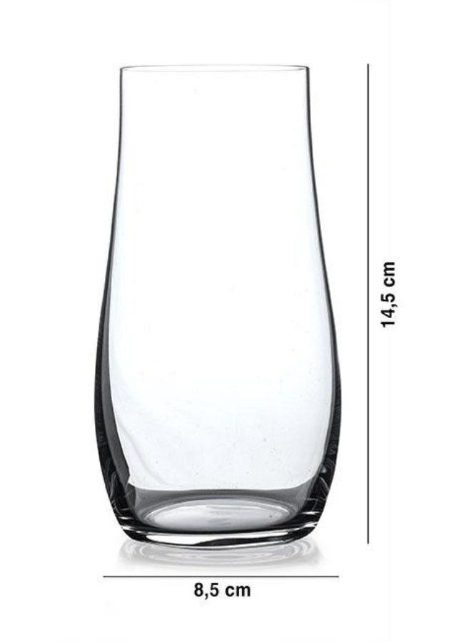 Paşabahçe Pasabahce Drop Crystallyn Tumbler Set 467ml – 2 Piece Premium Clear Glass Tumblers – Elegant Water & Beverage Glasses – 1205136 - Image 3