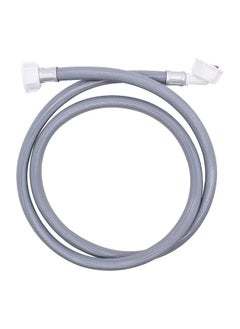 Duravel Duravel Washing Machine Inlet Hose with Steel Connectors, Grey 3 Meter  - Image 1