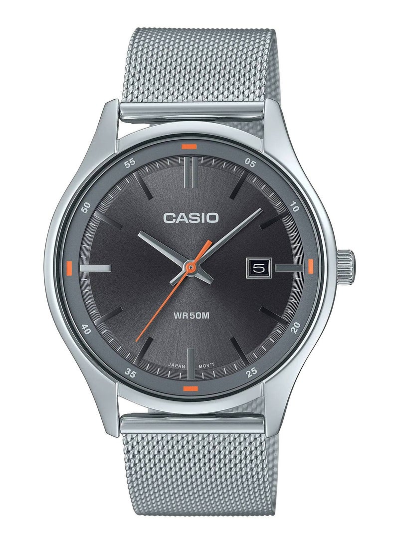 CASIO Water Resistant Analog Quartz Stainless Steel Men's Watch - MTP-E710M-8AVDF