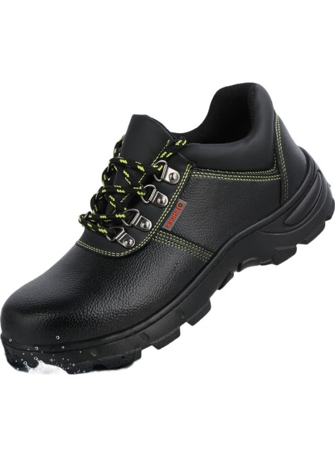 WELDON أحذية أمان للرجال، كعب فولاذي، مقاومة للثقب، مقاومة للاهتراء، مقاومة للماء، أحذية عملية لمواقع البناء 9215-1 مقاس 37 - Image 1