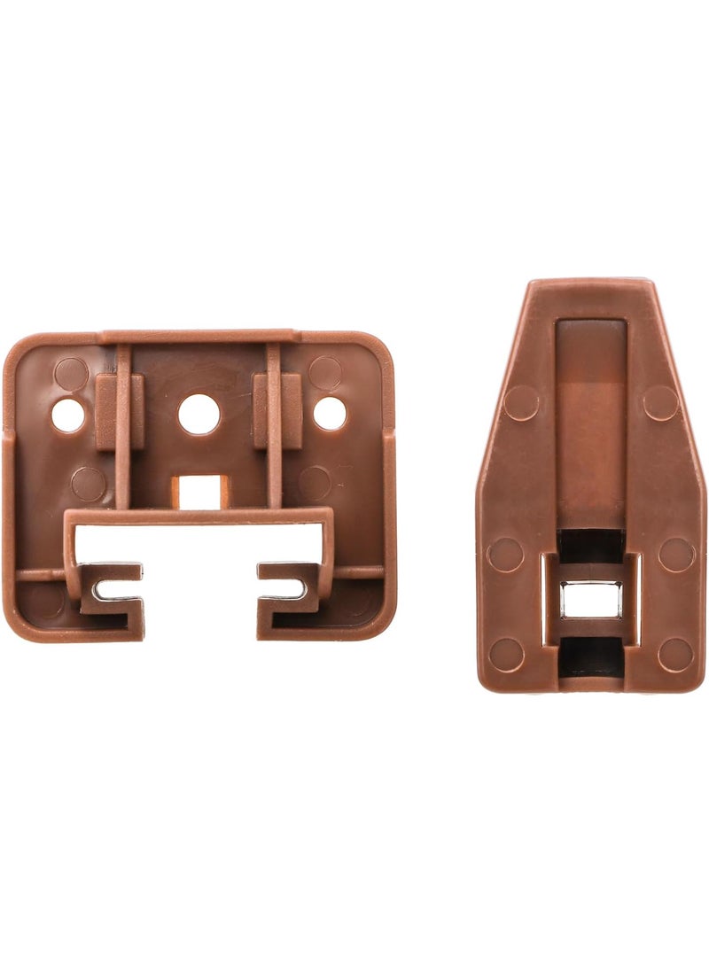 Kingrol Kingrol 20 Plastic Drawer Slide Track Guides for Center Mount Drawers  Replacement Parts for Dressers Nightstands and KenlinRiteTrak 1 Drawer Systems  - Image 4