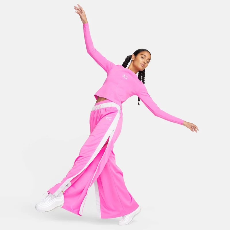 نايكي سراويل نسائية متوسطة الارتفاع قابلة للفتح