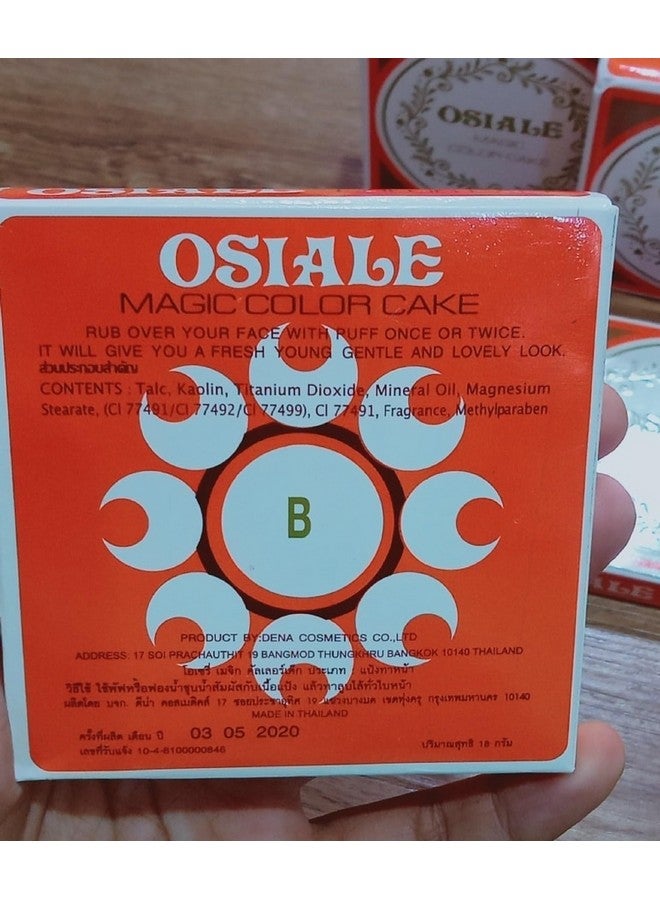 HANI PO™ OSIALE MAGIC COLOR CAKE MAKEUP - Thailand Product Pack of 1-19g (shade B) Imported Product for Powder for girls | women compressed powder for Women | for Men | for girls | for boys | - Image 5