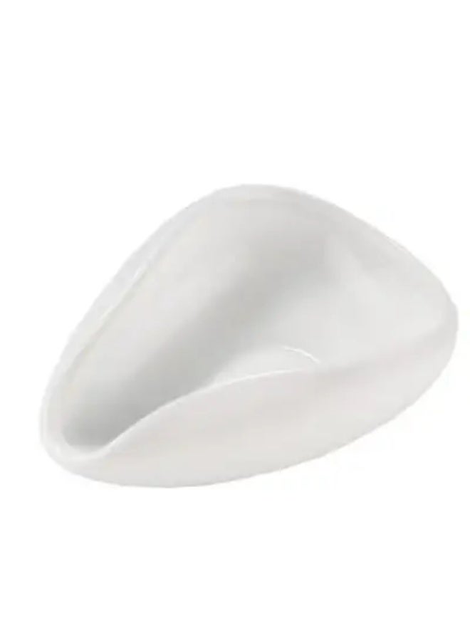 Ceramic coffee bean measuring pan weighing dish - Image 1