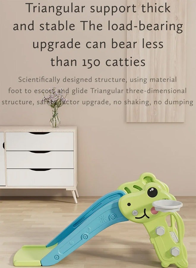 XIANGYU Dinosaur Theme Kids Slide Plastic Indoor Foldable Sliding Toys for Babies  - Image 3