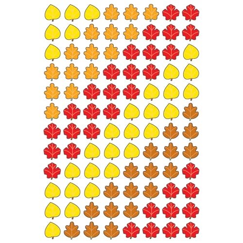 Trend Enterprises Trend Autumn Leaves superShapes Stickers, Classroom Incentives, 800 Count - Image 2