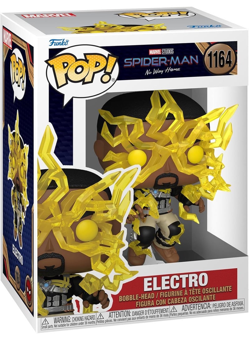Funko Pop! Animation: Marvel- Spiderman No Way Home 2021 - Electro-Collectable Vinyl Figure - Gift Idea - Toys for Kids & Adults - Anime Fans - Image 1