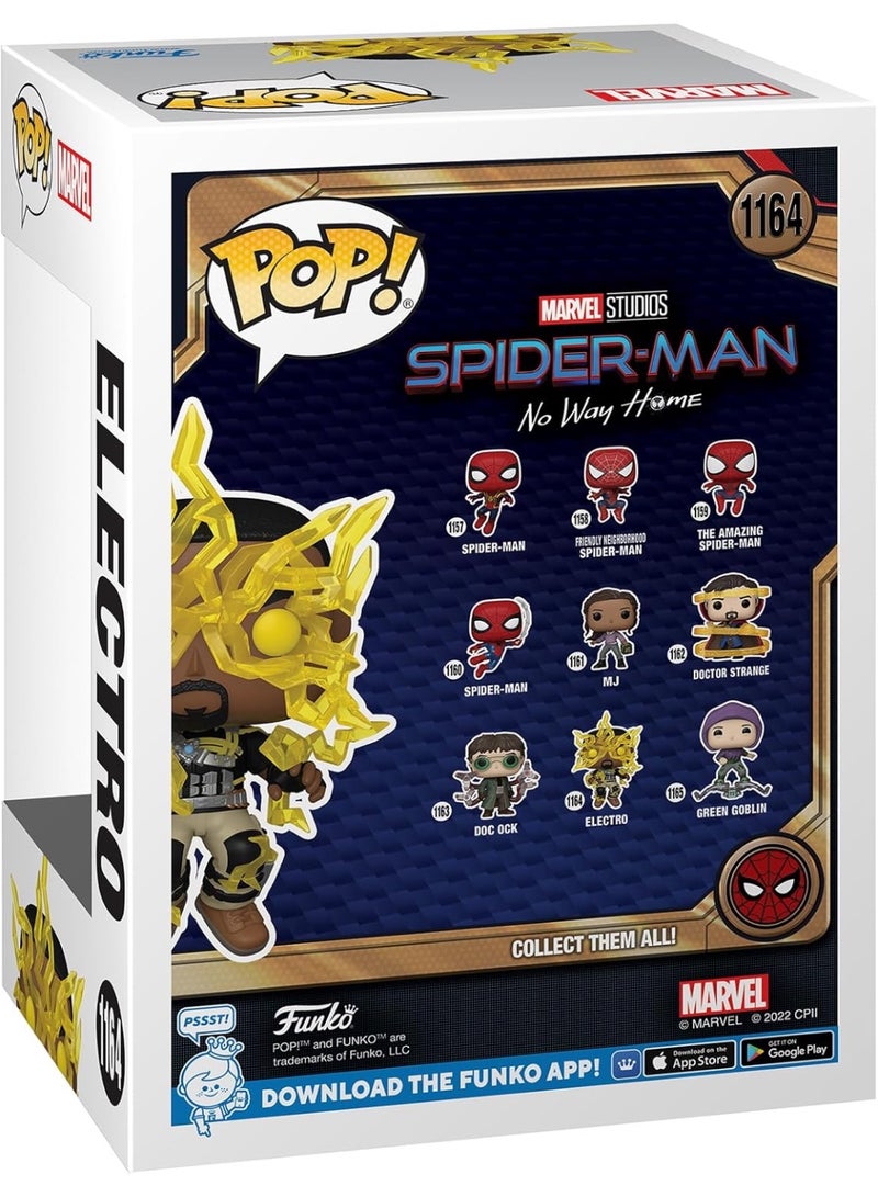 Funko Pop! Animation: Marvel- Spiderman No Way Home 2021 - Electro-Collectable Vinyl Figure - Gift Idea - Toys for Kids & Adults - Anime Fans - Image 3