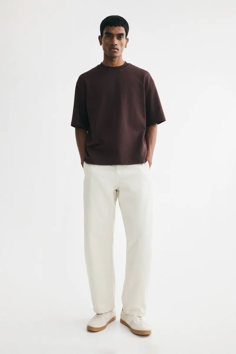 H&M Relaxed Fit Boxy cotton T-shirt