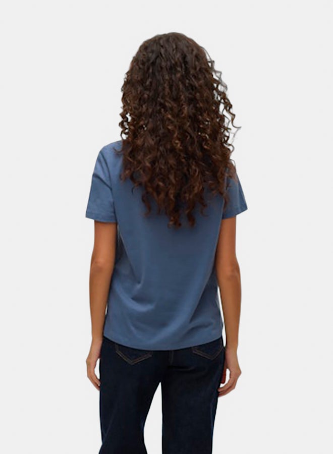 VERO MODA VERO MODA Womens Paulina Shortsleeve T-Shirt Juniors  - Image 5