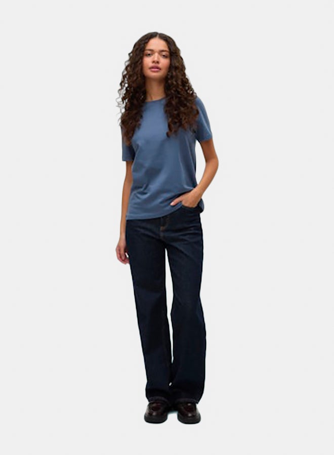 VERO MODA VERO MODA Womens Paulina Shortsleeve T-Shirt Juniors  - Image 1