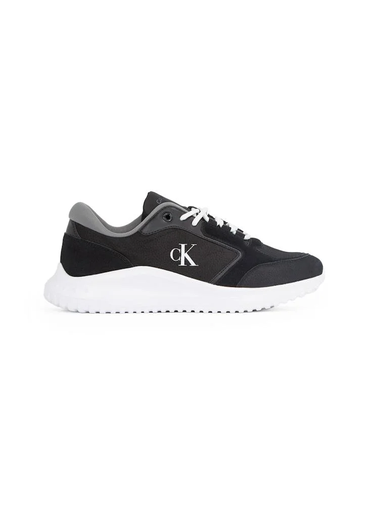 Calvin Klein Jeans Logo Detail Eva Lace Up Low Top Sneakers