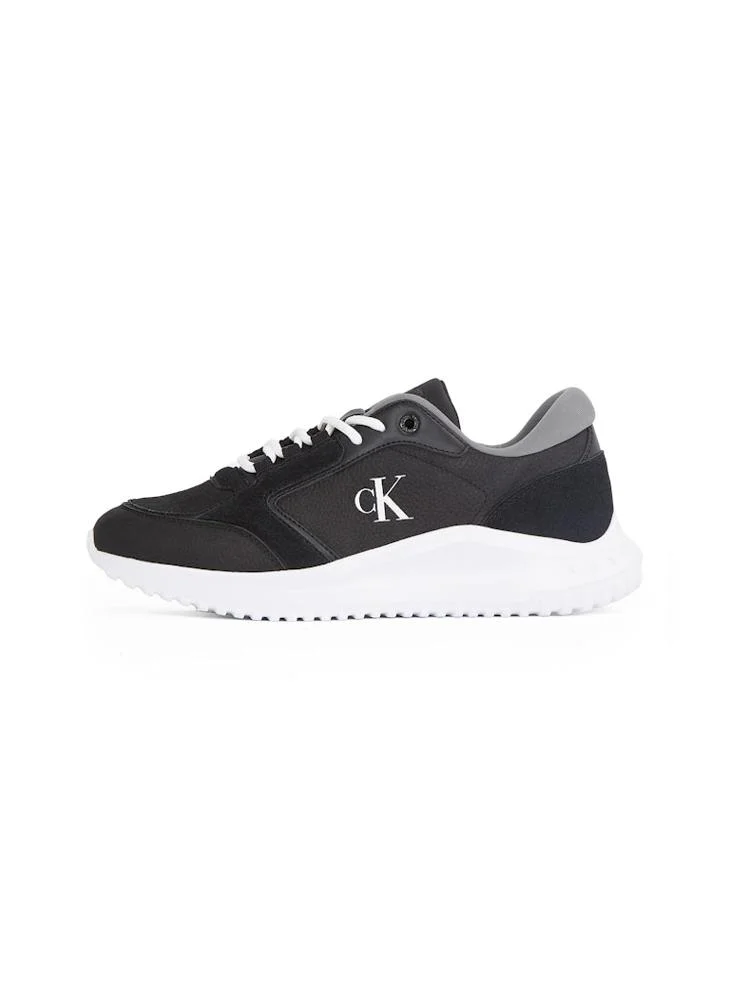 Calvin Klein Jeans Logo Detail Eva Lace Up Low Top Sneakers