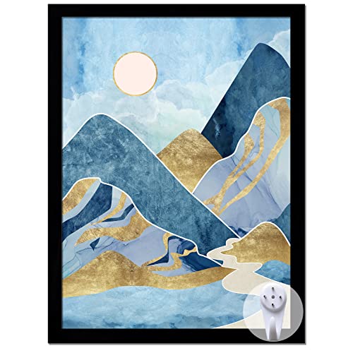 keibiubu Black Picture Frame 12x16 Picture Frame for Photo Poster Canvas Certificate Document Display Horizontally or Vertically High Transparent Wall GallerySize 12 x 16 inches