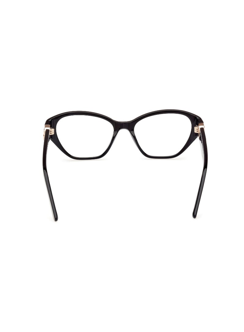 GUESS Women's Cat Eye Shape Eyeglass Frames - GU5011900551 - Lens Size: 51 Mm - Black - Image 4
