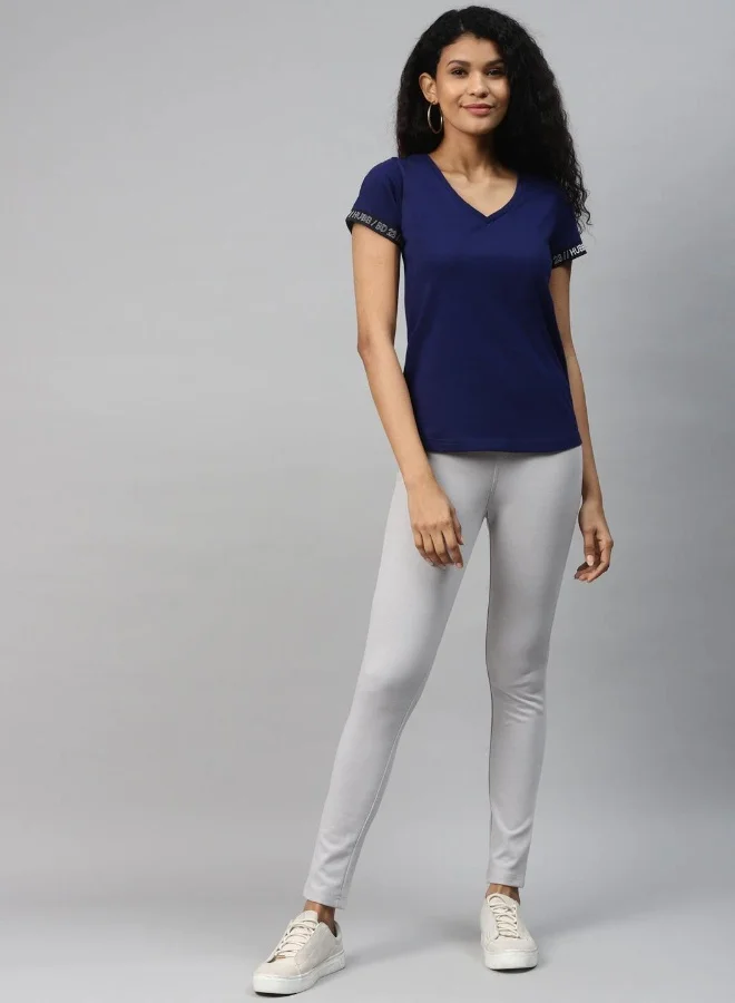 Hubberholme Grey Jeggings For Women