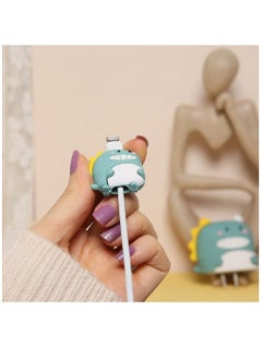 SYOSI 3D Cute Cartoon Series Fast Charger Protector for iPhone 18W 20W iPhone 14 13 12 11 Pro Max Fast Charging Cable Charger Head Protective Cover Cable Accessory Data Cable Protective Sleeve.  - Image 3