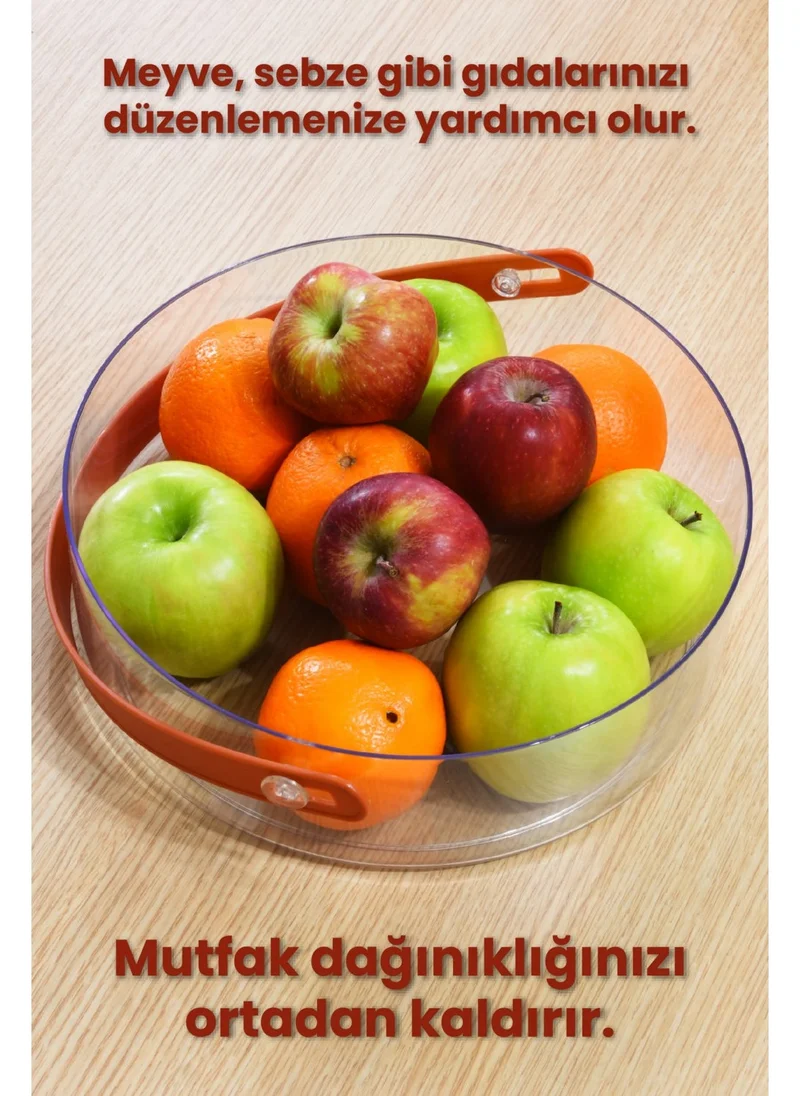 Vienev Fruit and Vegetable Bowl with Handle - Organizer Bowl