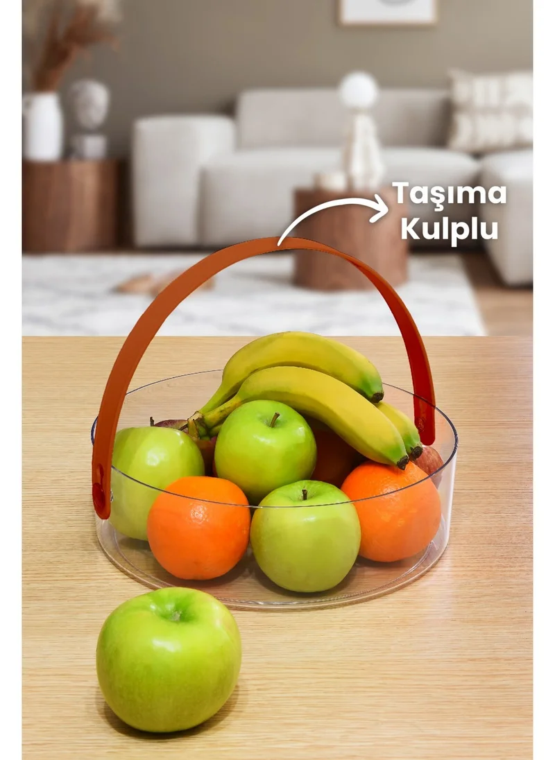 Vienev Fruit and Vegetable Bowl with Handle - Organizer Bowl