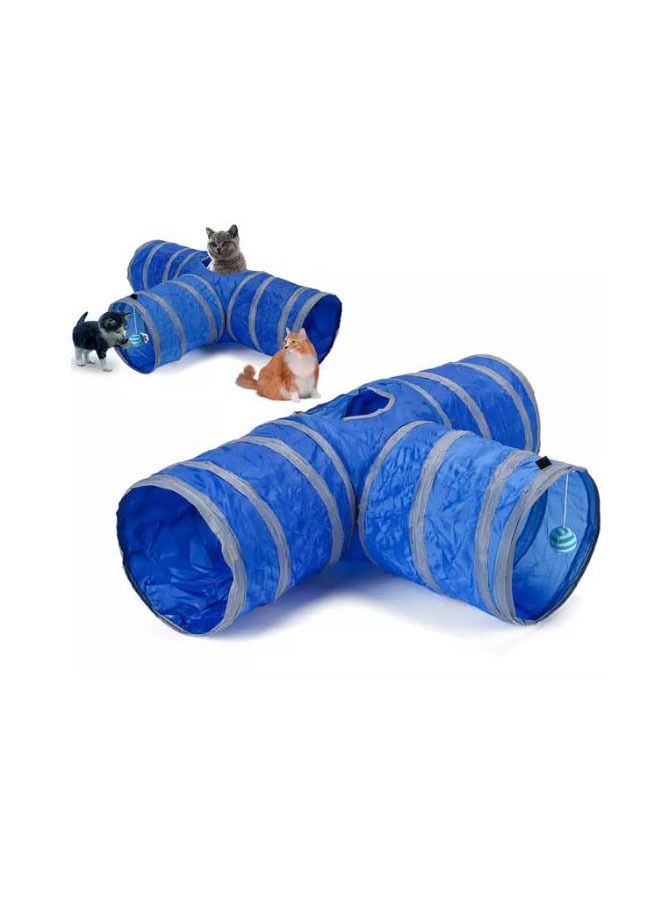 Collapsible 3 way play interactive pet cat tunnels tube toys for indoor cats - Image 4