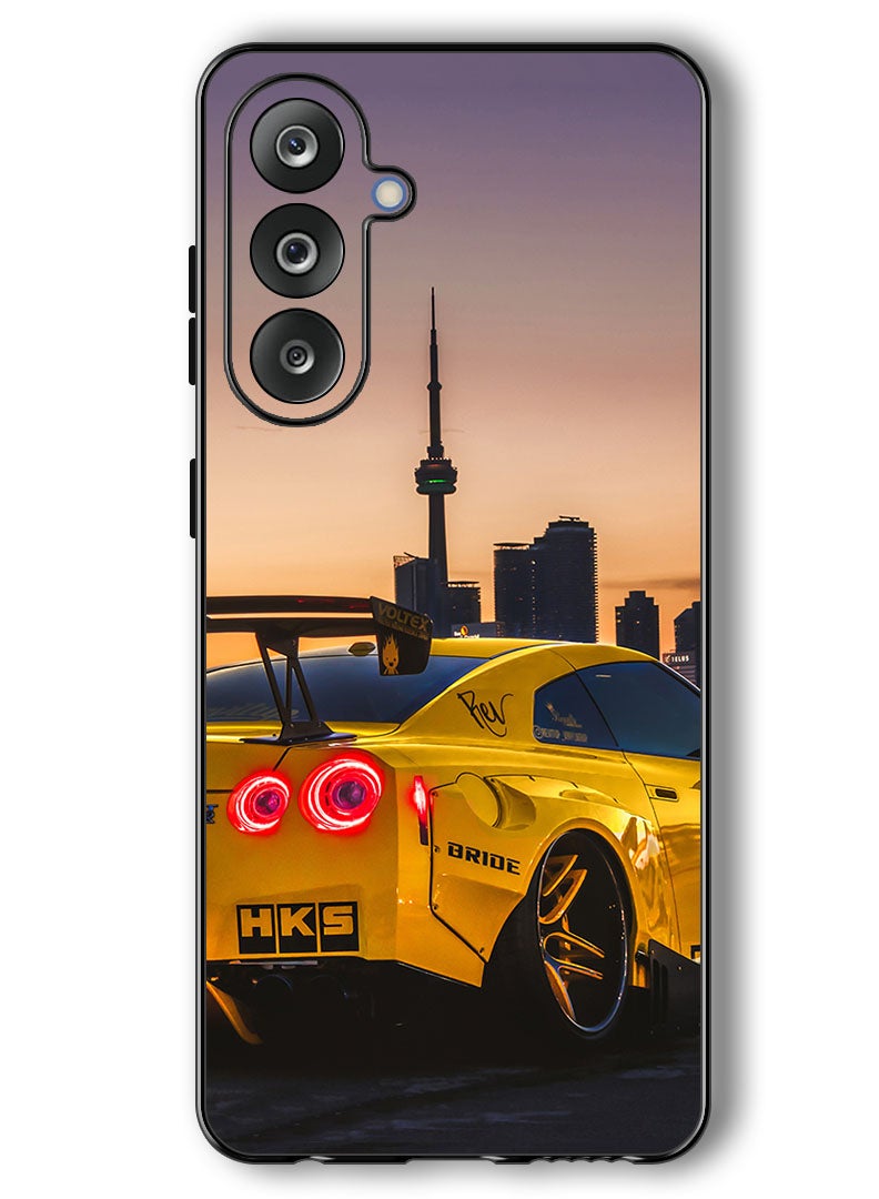 Theodor Case Compatible with Samsung Galaxy F36/ M36 6.7 Inch Protection Shockproof Bumper Cover Car (3) - Image 1