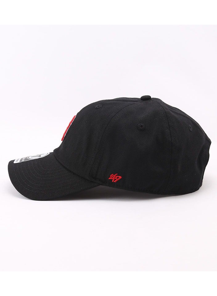 MLB MLB '47 Clean Up B Letter Embroidered Baseball Cap Peaked Hat Adult - Image 3