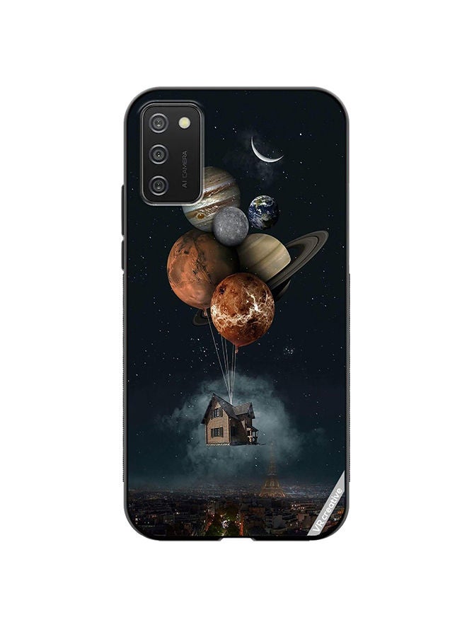 VR CREATIVE Protective Case Cover For Samsung Galaxy A03s Galaxy Design Multicolour - Image 1