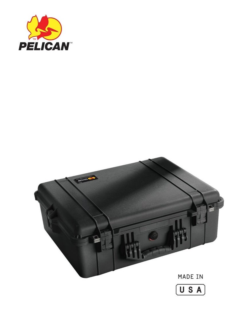 Pelican 1600 Protector Case - No Foam | Waterproof, Crushproof & Dustproof Equipment Protection Case - Image 1