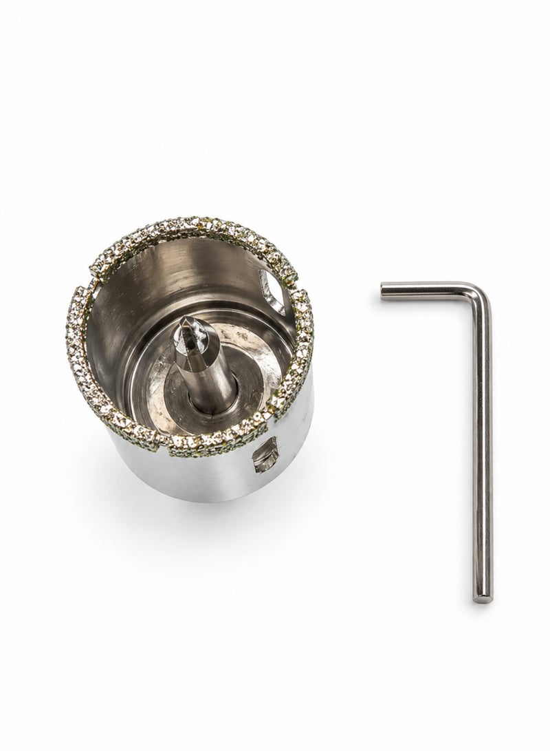 OSCO-TOOLS 25mm Diamond Grit Ceramic Hole Opener, Diamond Hole Saw for Tile, Marble, Glass, Granite & Stone, Wet & Dry Drilling - Image 3