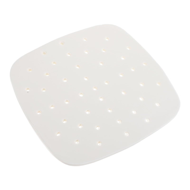 Non Stick Air Fryer Parchment Paper Liners 8 5 Inch Square White 100 Count Greaseproof Baking Sheets For Roasting Grilling And Home Cooking - Image 2