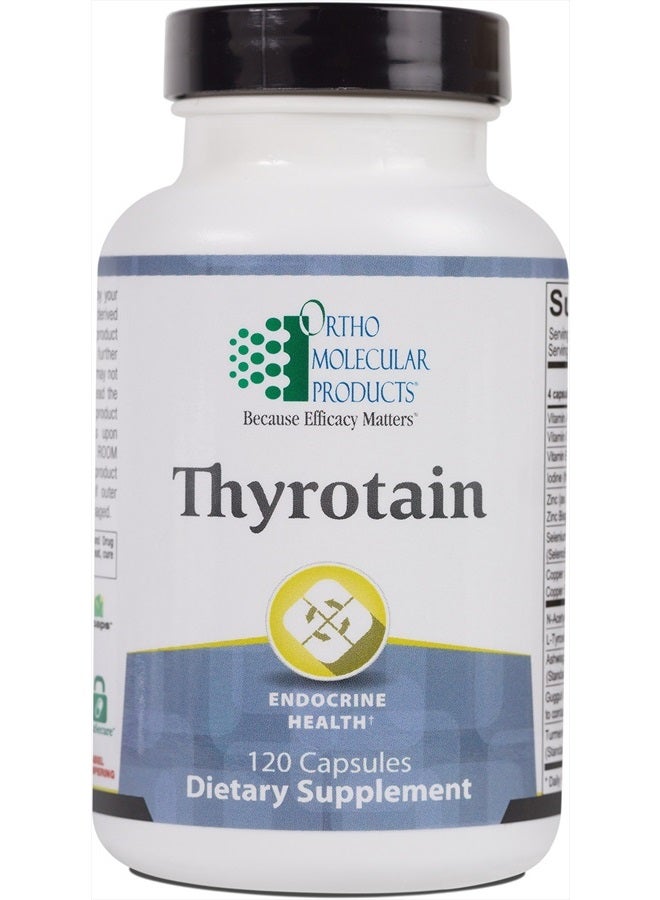 Ortho Molecular - Thyrotain - 120 Capsules - Image 1