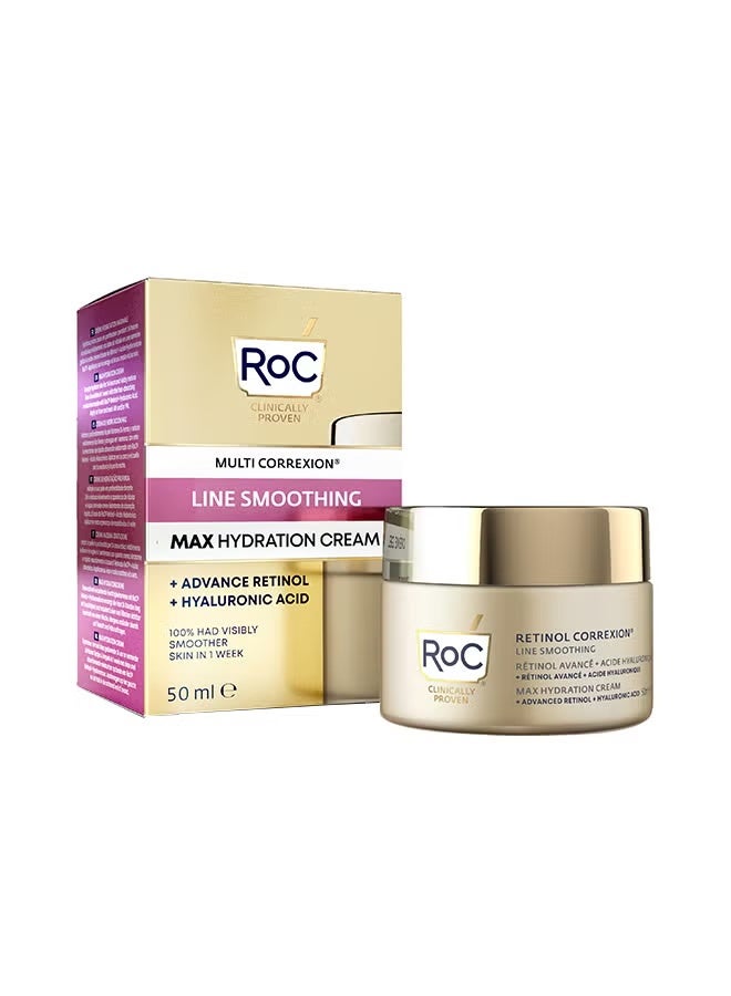 RoC Retinol Correxion Line Smoothing Max Hydration 50Ml - Image 3