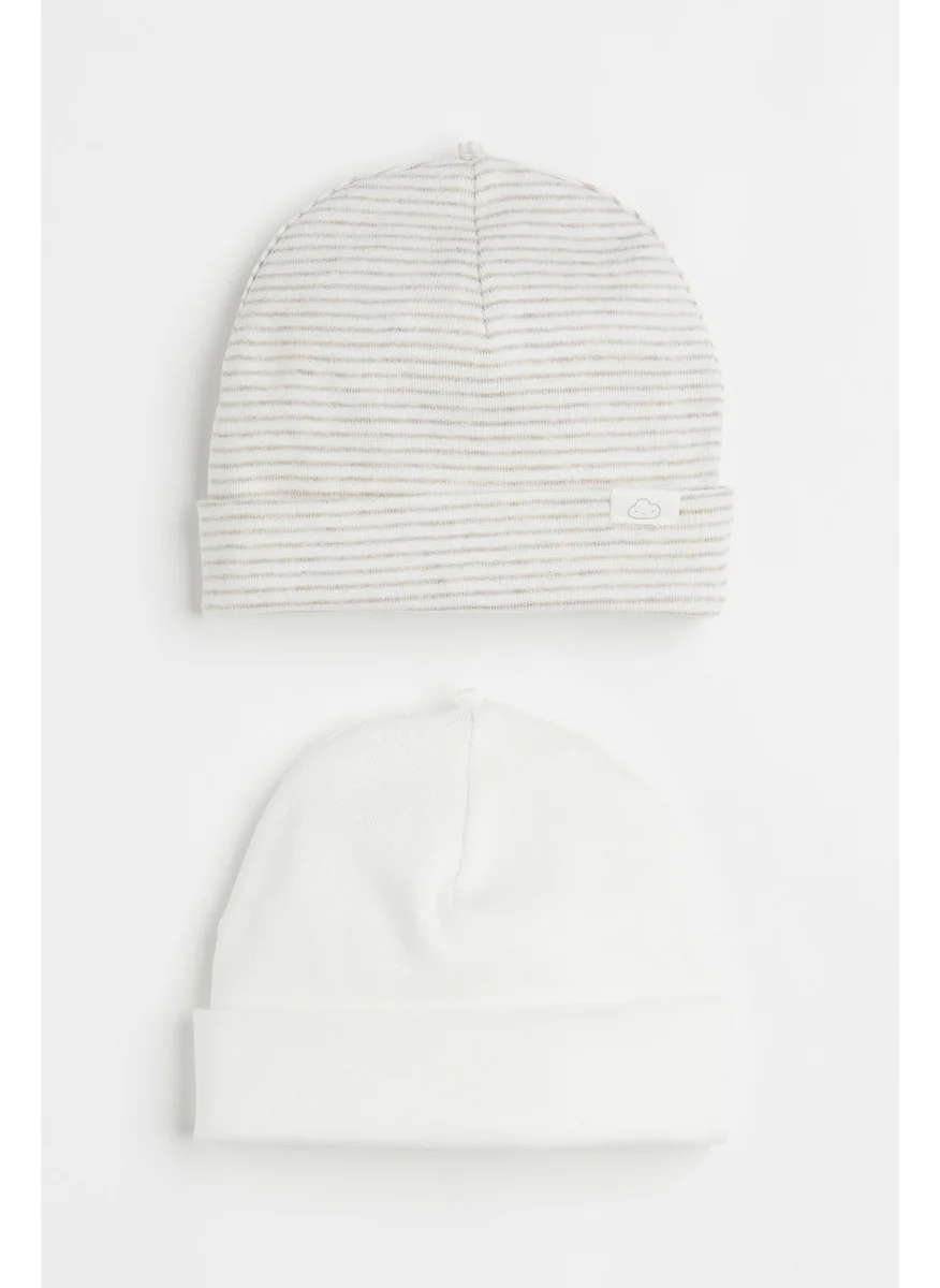 H&M 2-Pack Cotton Hats