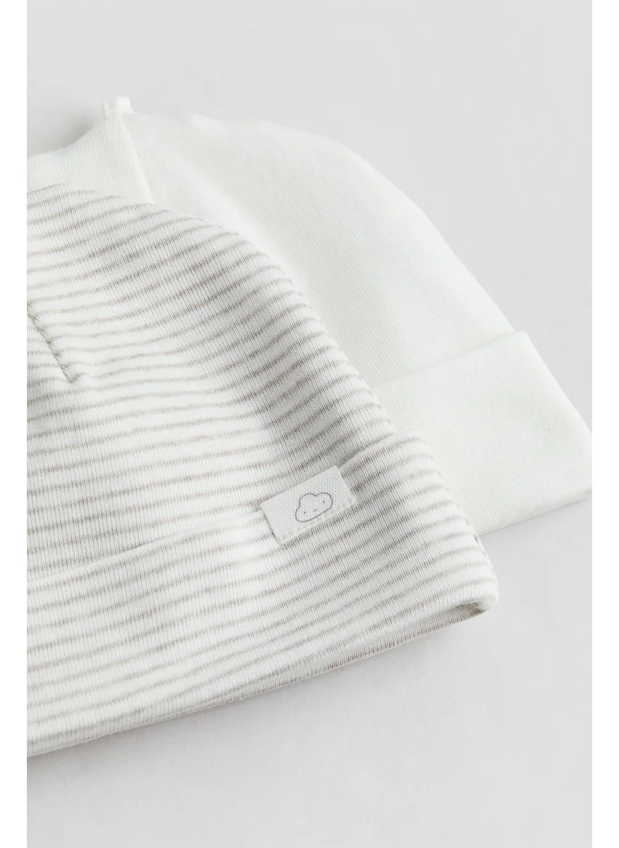 H&M 2-Pack Cotton Hats