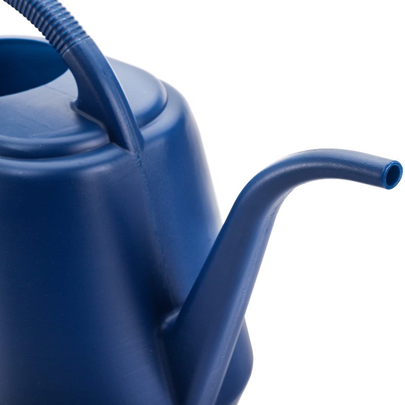 Fasmov 1-Gallon Plastic Watering Can with Comfortable Handle, Garden Watering Cans Long Spout for Indoor Outdoor Watering Plants, Blue - Image 3