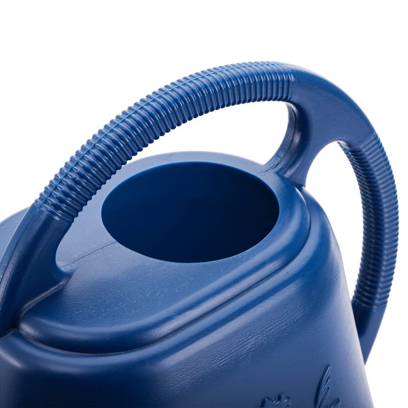Fasmov 1-Gallon Plastic Watering Can with Comfortable Handle, Garden Watering Cans Long Spout for Indoor Outdoor Watering Plants, Blue - Image 2