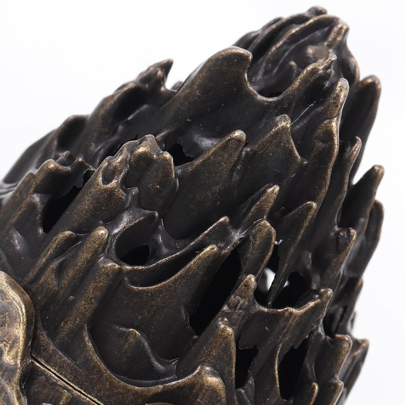 Small Mountain Shape Incense Burner Ash Catcher For Meditation Yoga Home Decor - Image 4