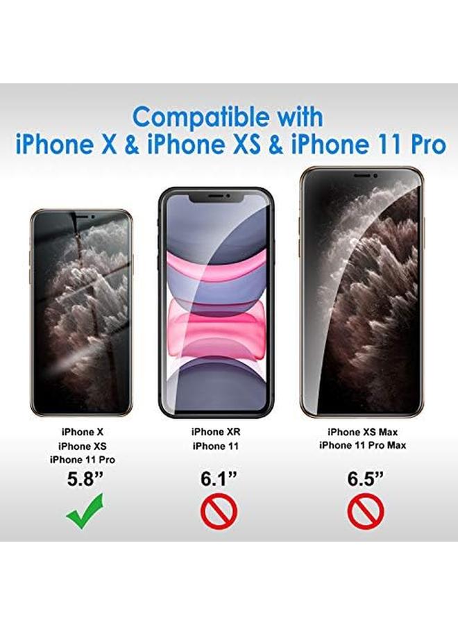 Jetech Privacy Screen Protector For Iphone 11 Pro Iphone Xs And Iphone - Image 3