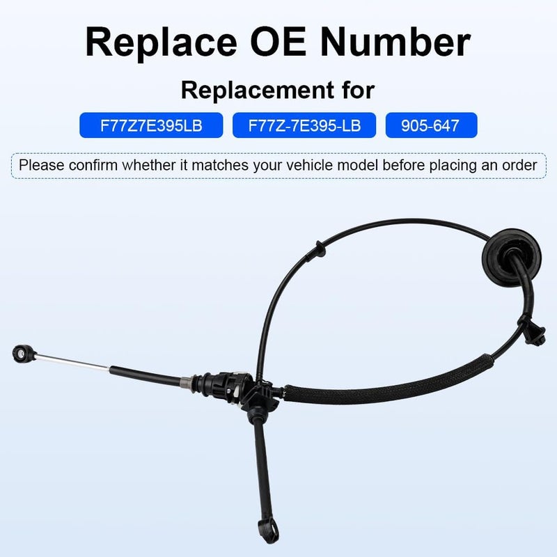 WMPHE Automatic Transmission Shift Cable for Ford Explorer, Ranger, and Mercury Mountaineer - Image 3