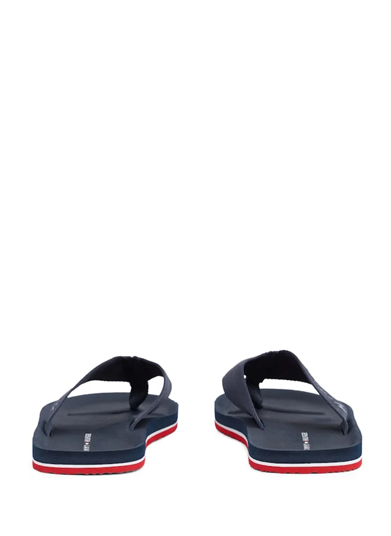 TOMMY HILFIGER Monogram Thongs Beach Flip Flops