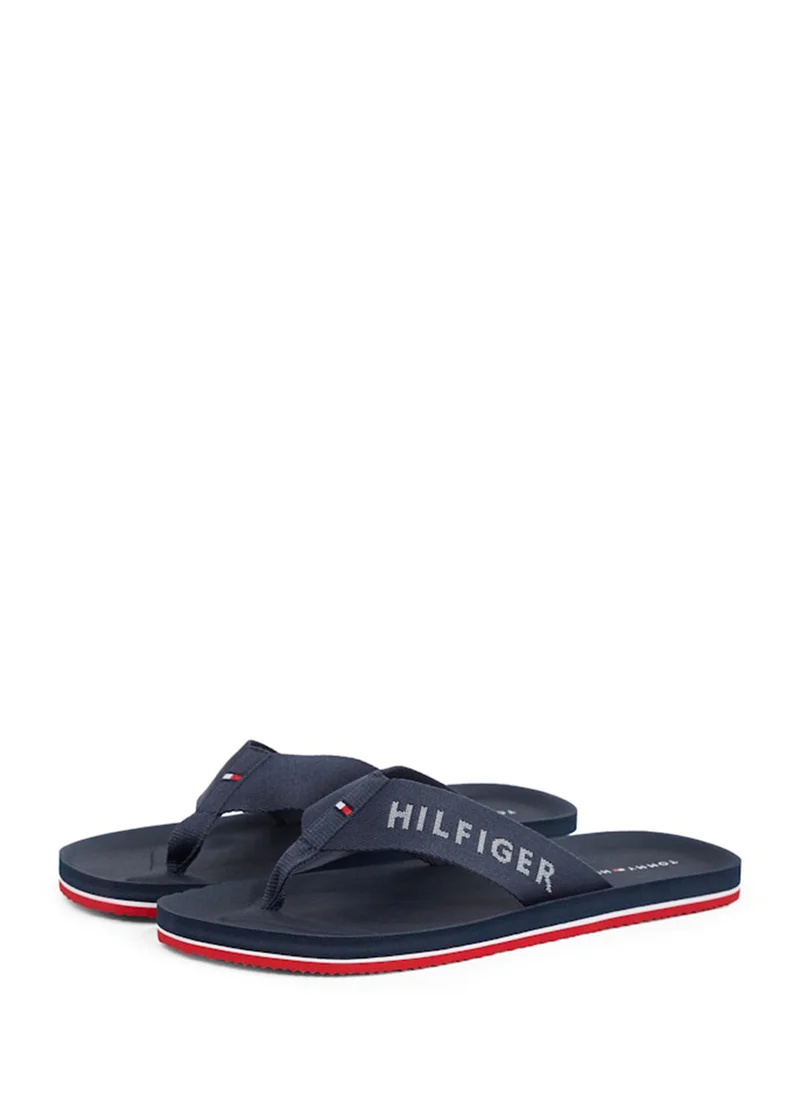 TOMMY HILFIGER Monogram Thongs Beach Flip Flops