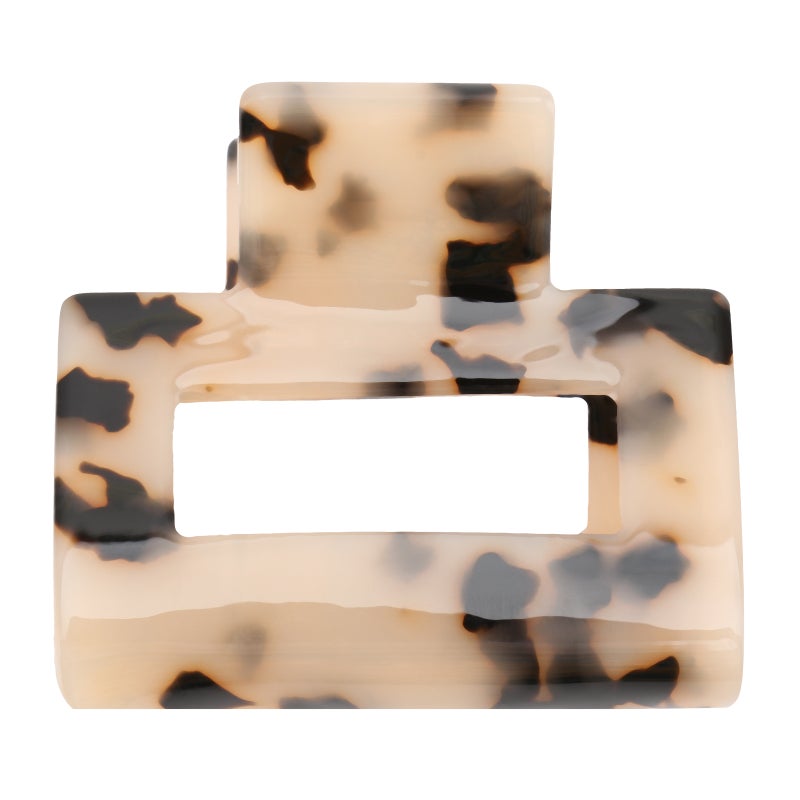 2 pcs Acetic Acid Ponytail Jaw Clip Retro Casual Hairpin Female Hair Accessories - Image 1