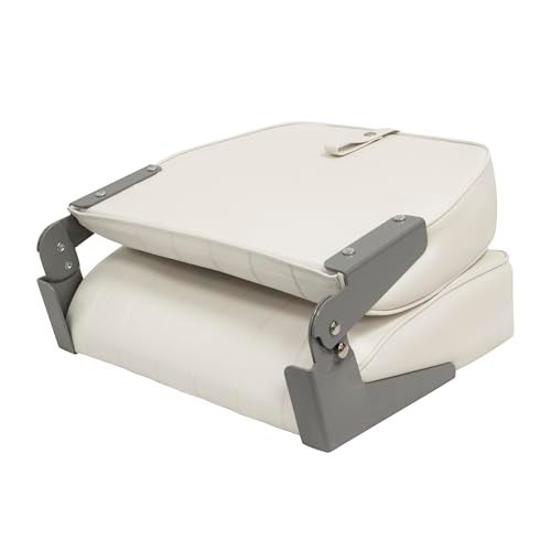 Wise 8WD734PLS-710 Standard Low Back Boat Seat, White - Image 3