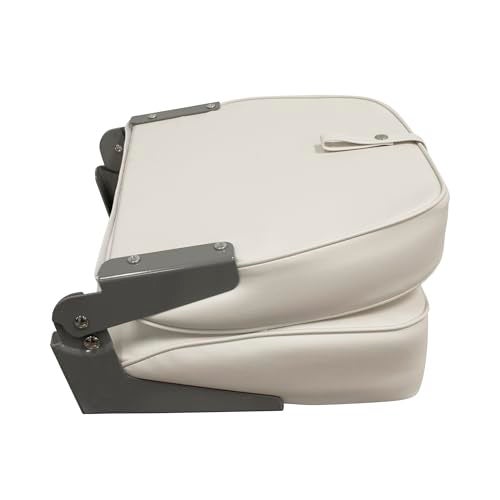 Wise 8WD734PLS-710 Standard Low Back Boat Seat, White - Image 2