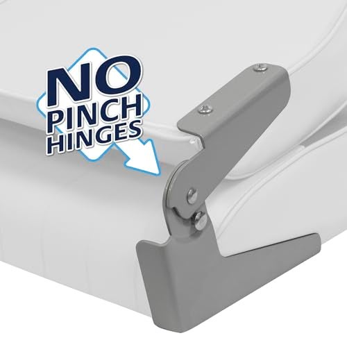 Wise 8WD734PLS-710 Standard Low Back Boat Seat, White - Image 5