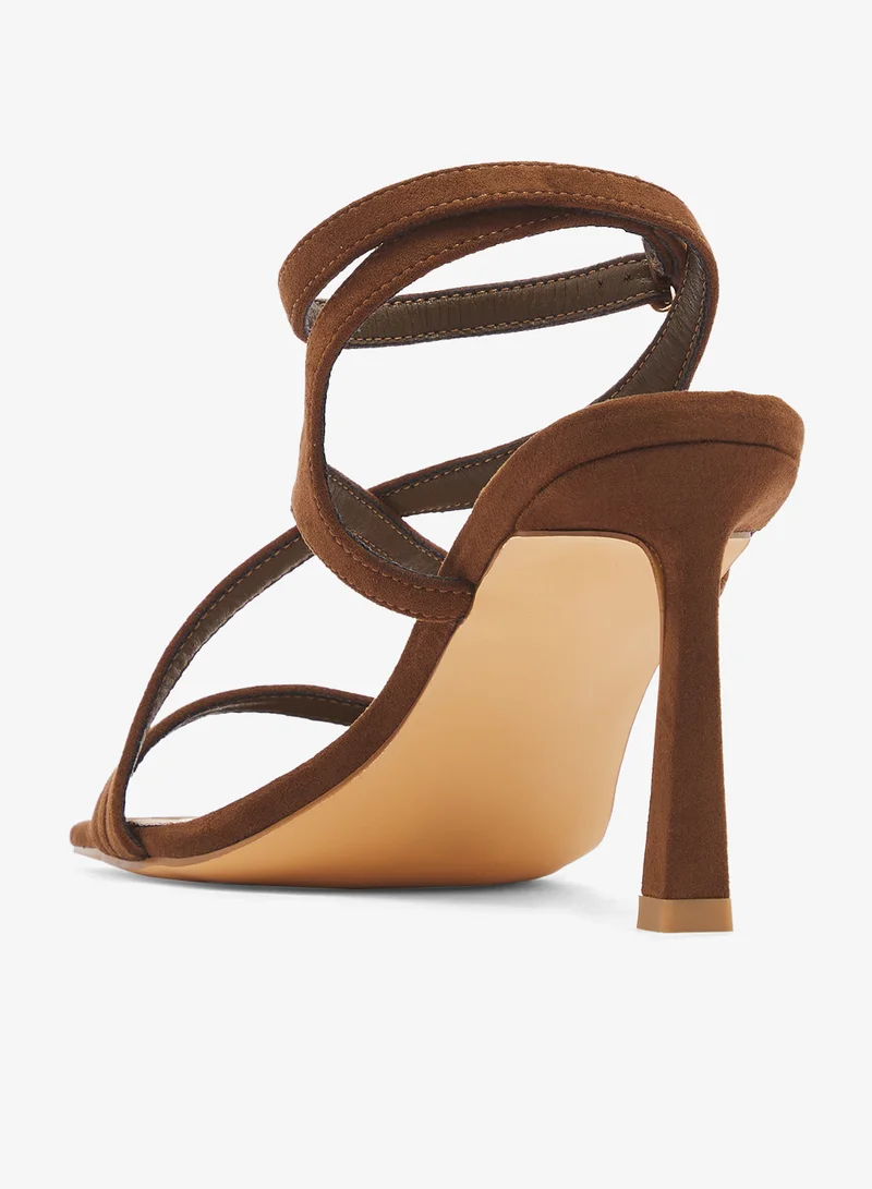 London Rebel  Elin Ankle Strap High-Heel Sandals for Women | Best Price UAE