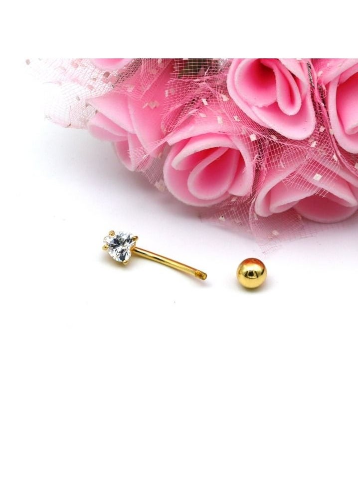 Real Gold Heart Stone Belly Navel Piercing - pzsku/Z25AF0A1DB0660759AC59Z/45/_/1667465207/9de63d32-5ae7-43cf-94ae-b721eb608f0c