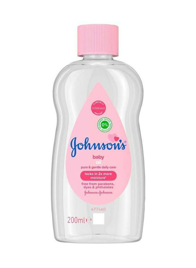 Johnson's Pure And Gentle Daily Care Baby Oil, 200ml - Image 1